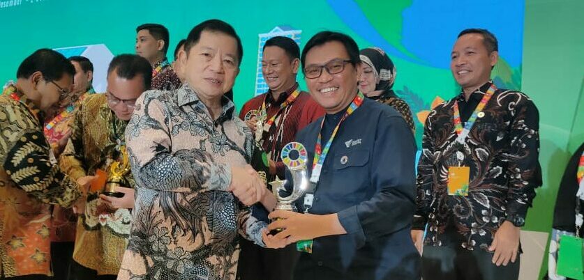 Dompet Dhuafa took second place in the philanthropy category at the 2022 SDGs Award